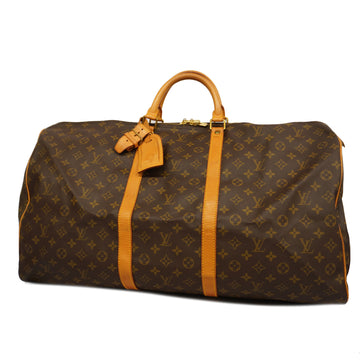 LOUIS VUITTONAuth  Monogram Keepol 60 M41422 Men,Women,Unisex Boston Bag