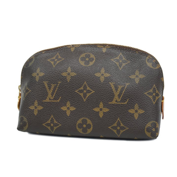 Auth Louis Vuitton Damier Pochette Cosmetic Bag Mini Pouch N47516 Used