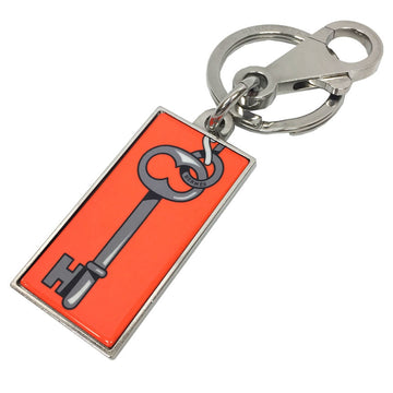 HERMES Illusion Key key ring illusion holder men's women's orange pop wallet small