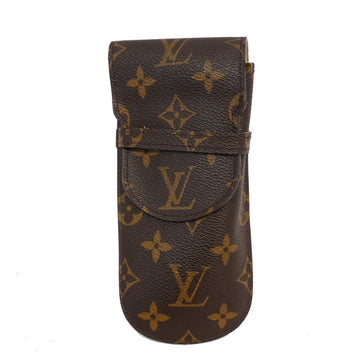 LOUIS VUITTONAuth  Monogram Etui Lunette Lava Soft Eyeglass Case M62970 unisex