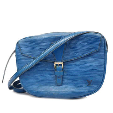 LOUIS VUITTONAuth  Epi Genefille M52155 Women's Shoulder Bag Toledo Blue