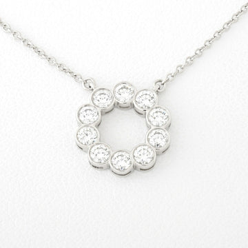 TIFFANY Diamond Neck Jazz Circle Small Necklace 40.5cm