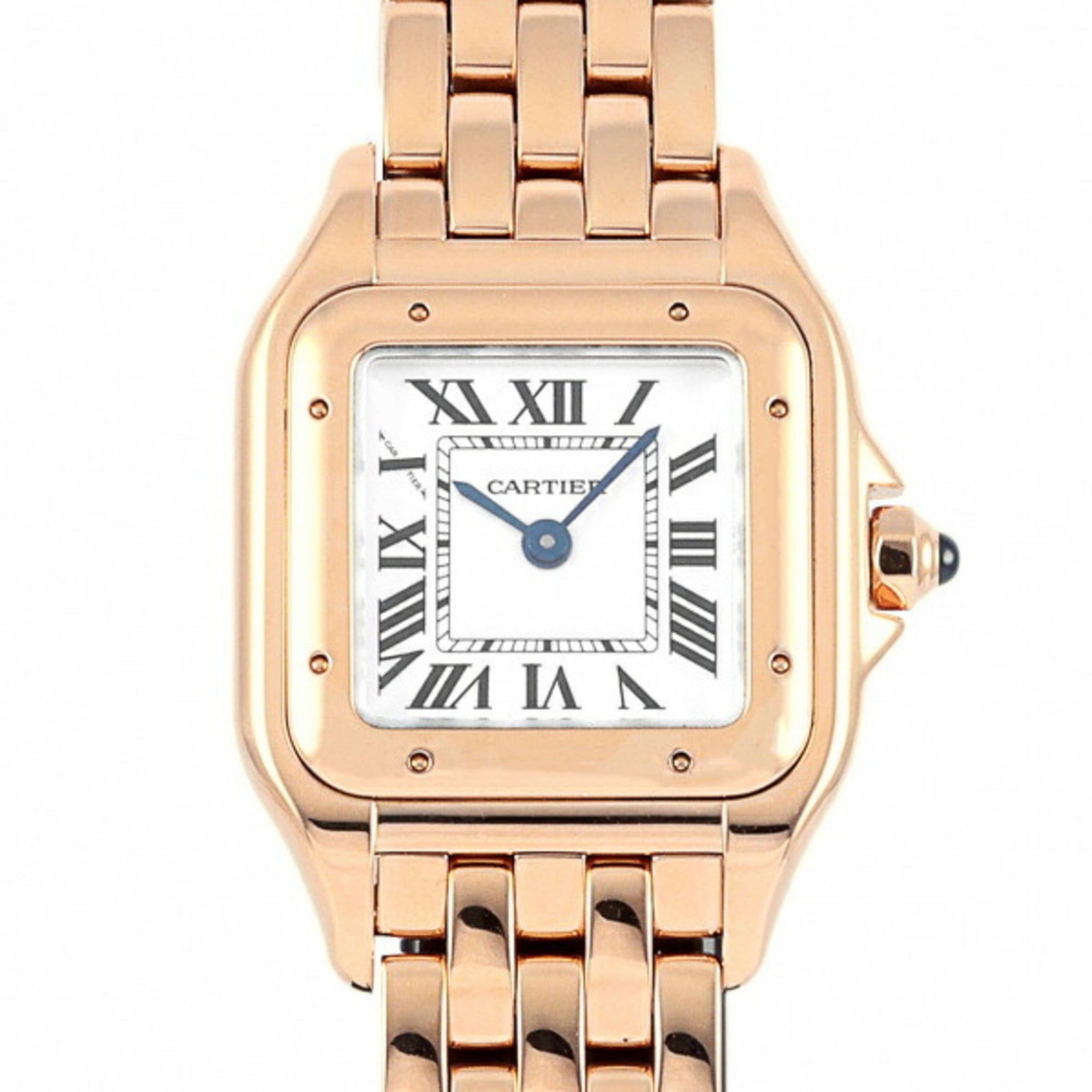 CARTIER Panthere de watch WGPN0006 silver dial ladies