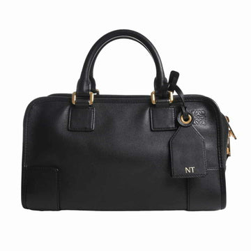 LOEWE leather Amazona 28 handbag black