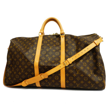 LOUIS VUITTONAuth  Monogram Keepall Bandouliere 60 M41412 Unisex Boston Bag