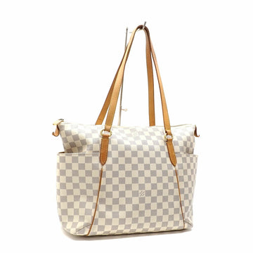 LOUIS VUITTON Tote Bag Damier Azur Totally MM Women's N51262