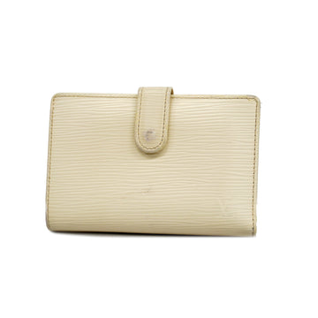 LOUIS VUITTONAuth  Epi Portofeuil Viennois M6327J Wallet [bi-fold] LV Off White