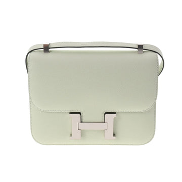 Hermes Swift Constance 24 Gris Perle in Leather with Palladium