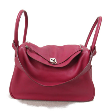HERMES Lindy 34 handbag Pink Vaux Swift leather leather