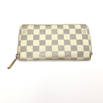 LOUIS VUITTON Damier Azur Zippy Wallet N60019  Long