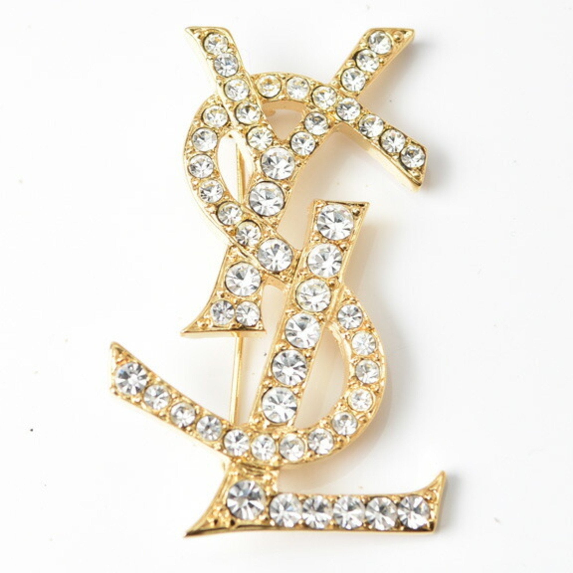 Yves saint laurent brooch on sale pin