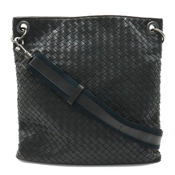 Bottega Veneta intrecciato shoulder bag black 161623