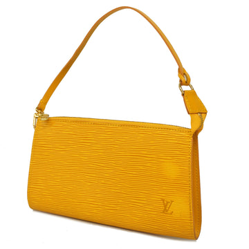 Louis Vuitton Tassil Yellow Epi Leather Sac Triangle Bag Louis