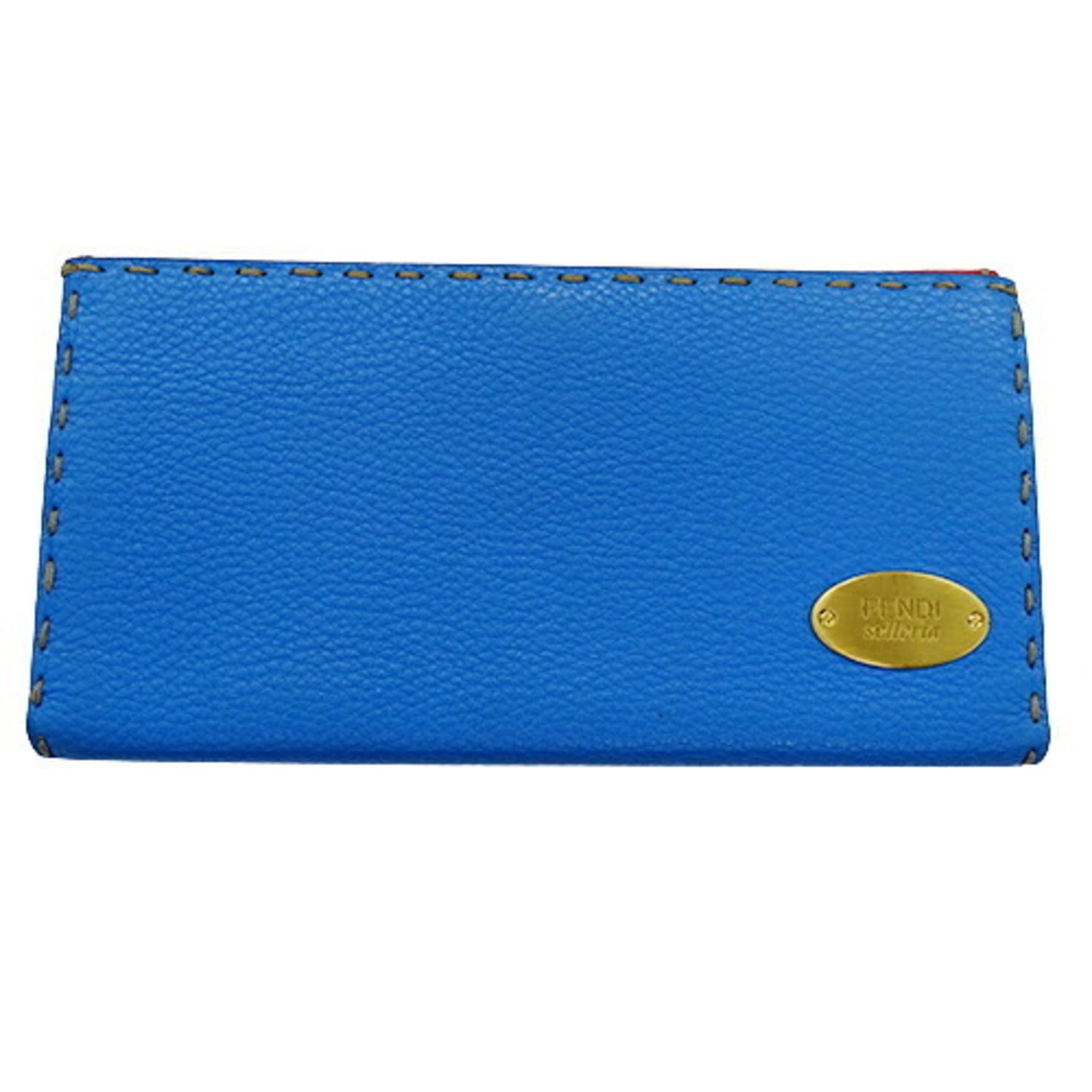 Blue fendi shop wallet