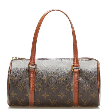 Louis Vuitton Monogram Mini Papillon 22 Handbag M51367 Brown PVC Leather Ladies LOUIS VUITTON