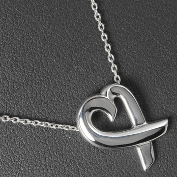 TIFFANY Loving Heart Necklace Silver 925 &Co. Women's