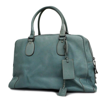 GUCCI Boston bag 145956 leather blue silver hardware men women