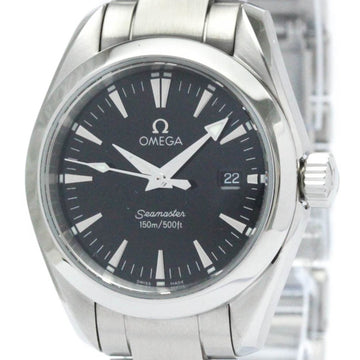 OMEGAPolished  Seamaster Aqua Terra Steel Quartz Ladies Watch 2577.50 BF567398