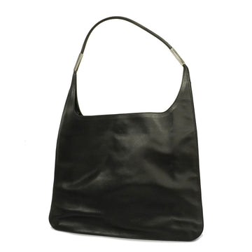 GUCCIAuth  Shoulder Bag 001 3192 Women's Leather Shoulder Bag Black