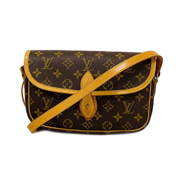 LOUIS VUITTON Shoulder Bag Monogram Givesiere PM M42248 Brown Ladies