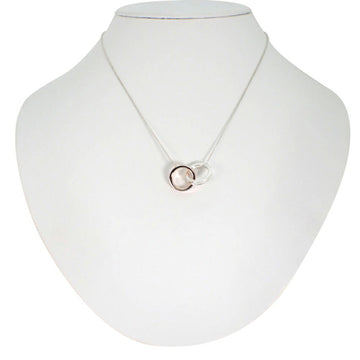 TIFFANY 925 metal 1837 interlocking circle necklace