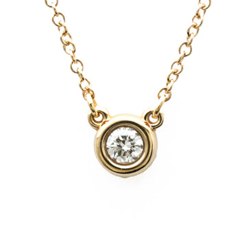 TIFFANY Elsa Peretti Diamonds By The Yard 18K Yellow Gold YG Necklace BF561744