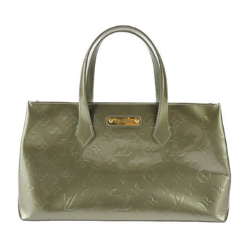 LOUIS VUITTON Wilshire PM Handbag M91627 Monogram Vernis Griard Deco Gold Hardware Tote Bag Vuitton