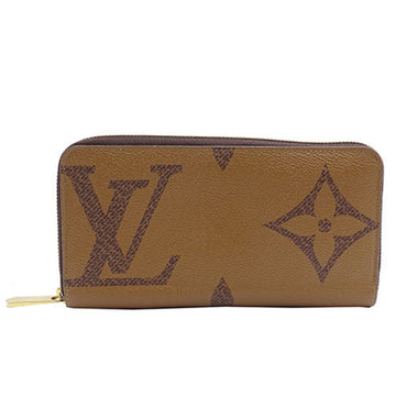 LOUIS VUITTON Wallet Women's Men's Long Leather Giant Reverse Zippy M69353