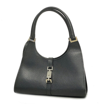 GUCCI Handbag Jackie 002 1067 Leather Black Ladies