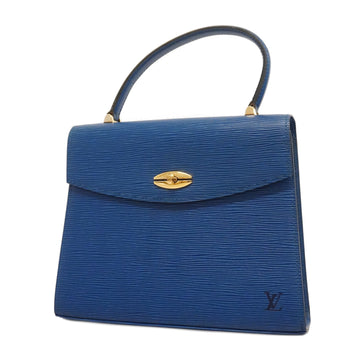 LOUIS VUITTONAuth  Epi Marzelb Malesherbes M52375 Women's Handbag Toledo Blue