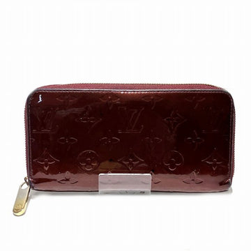 LOUIS VUITTON Monogram Vernis Zippy Wallet M91536 Long Men's Women's