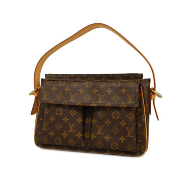 LOUIS VUITTON Shoulder Bag Monogram Vivacite GM M51163 Brown Ladies