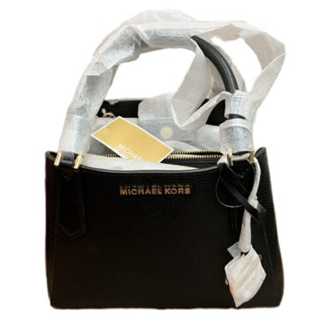 MICHAEL KORS 2way Satchel Bag Leather Black Shoulder Women's