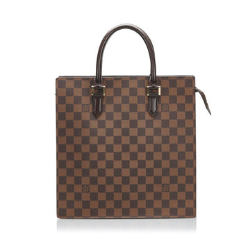 Louis Vuitton Damier Venice Handbag Tote Bag N51145 Ebene Brown PVC Leather Women's LOUIS VUITTON