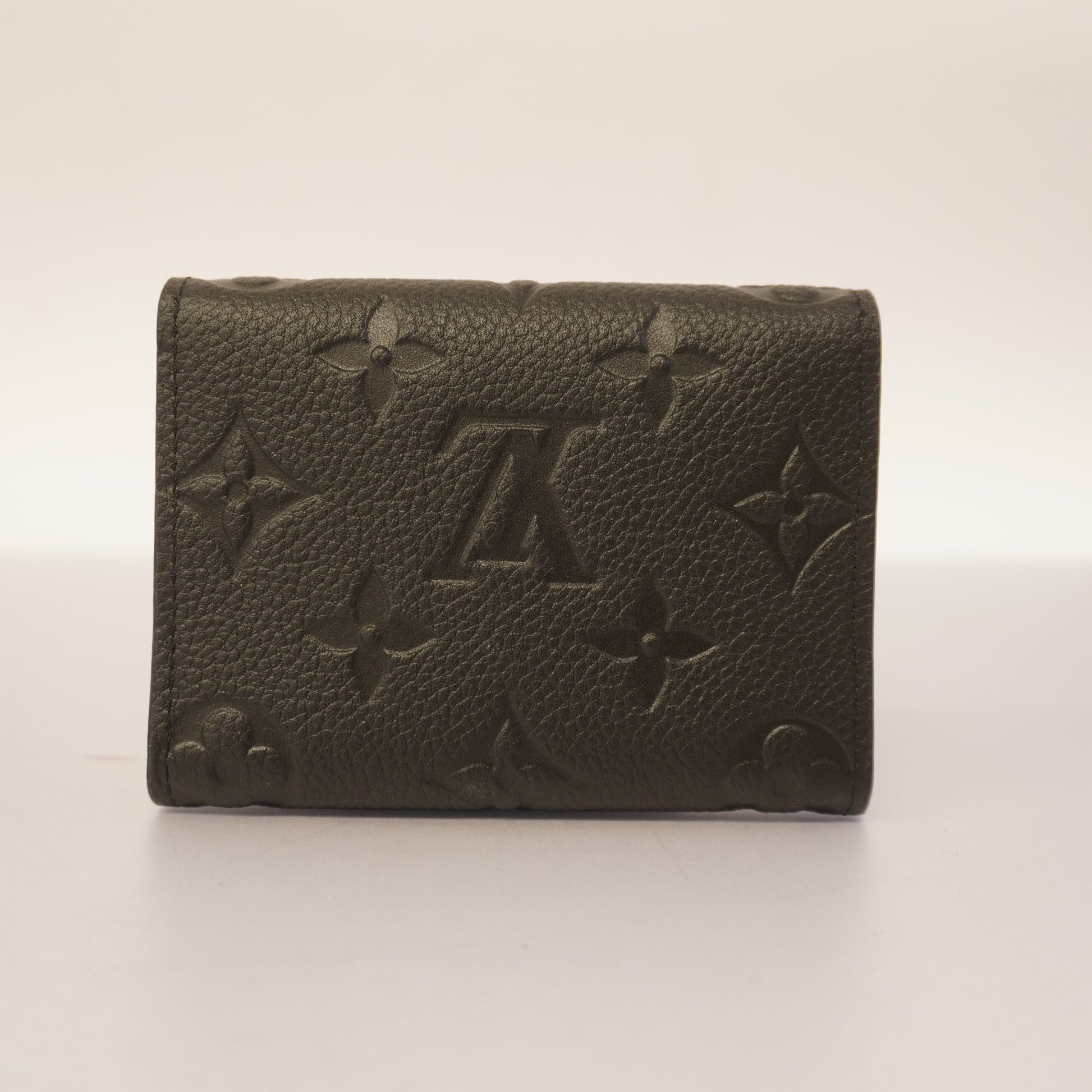 Louis Vuitton Monogram Empreinte Amberop Cult De Visit M58456 Monogram Empreinte  Card Case Noir