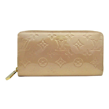 LOUIS VUITTON Vernis Zippy Wallet M91761 Women's Vernis Long Wallet [bi-fold] Beige Poodle