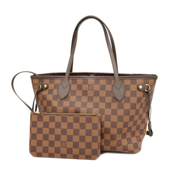 LOUIS VUITTON Tote Bag Damier Neverfull PM N41359 Ebene Ladies