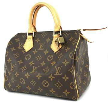 LOUIS VUITTON Speedy 25 Handbag Monogram Mini Boston Bag Women Men M41109