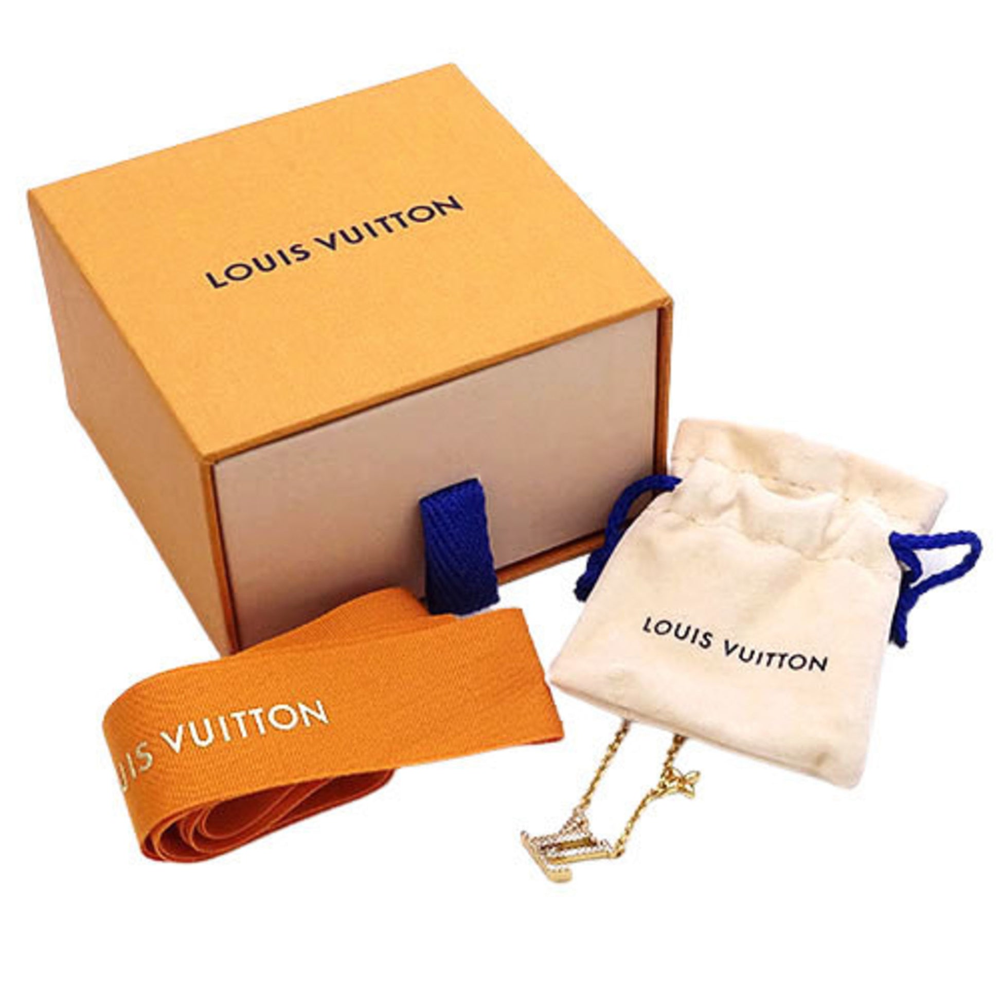 Shop Louis Vuitton 2022 Cruise Lv iconic necklace (M00985, M00596