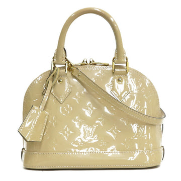 Louis Vuitton Handbag Alma BB 2WAY Bag Vernis M90064 Rose Angelique Beige Ladies