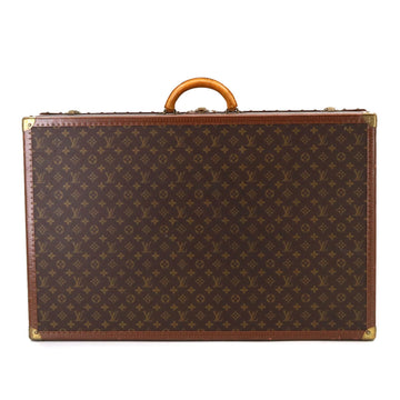 LOUIS VUITTON Monogram Alzer 80 Trunk Case Bag Brown M21222 Vintage