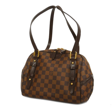 LOUIS VUITTON Shoulder Bag Damier Rivington PM N41157 Brown Women's