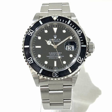 ROLEX Submariner Date 16610 U number Only Swiss automatic watch men's