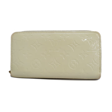 LOUIS VUITTONAuth  Vernis Zippy Wallet M91471 Women's Long Wallet [bi-fold] Pearl