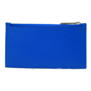 BOTTEGA VENETA coin purse Blue leather 657125