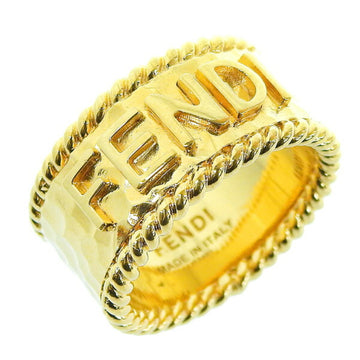 FENDI Ring #M Gold No. 20 Men's