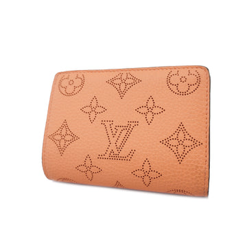 LOUIS VUITTON[3yc1949] Auth  Bifold Wallet Mahina Portefeuille Clair M81419 Tropical Coral