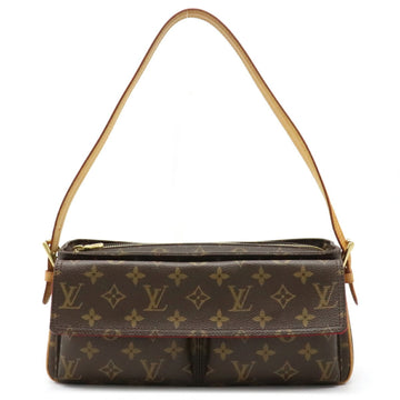 LOUIS VUITTON Monogram Vivasite MM Shoulder Bag M51164