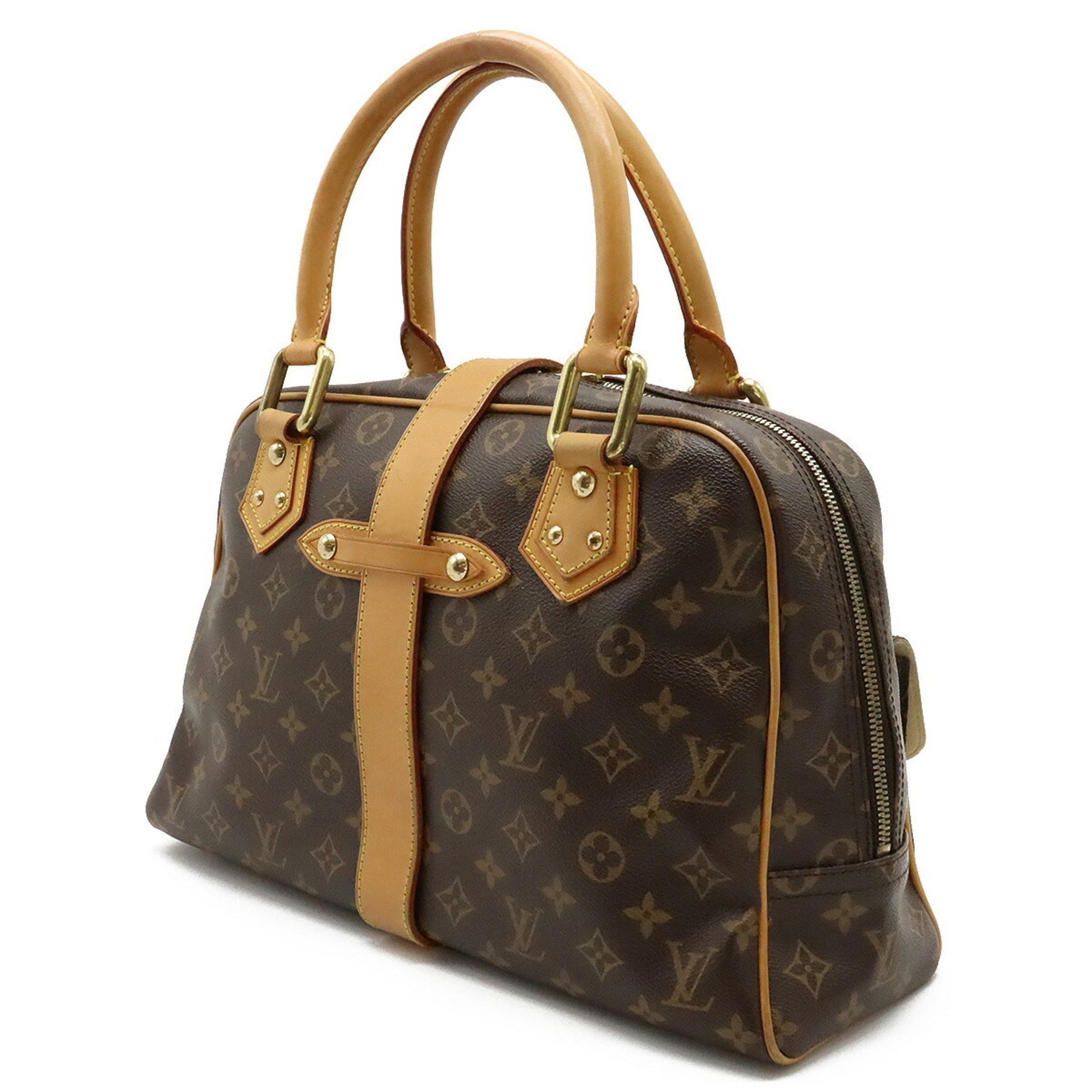 Louis Vuitton Manhattan GM Handbag Boston Bag M40025