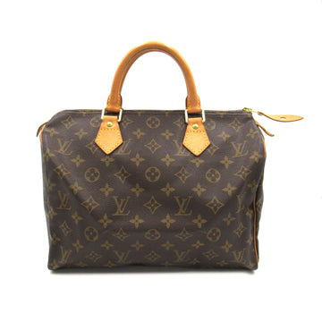 LOUIS VUITTON Speedy 30 Brown Monogram PVC coated canvas M41526